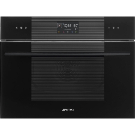 Компактный духовой шкаф с функцией пара SMEG SO4102S3B3