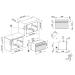 Компактный духовой шкаф с функцией пара SMEG SO4102S3G