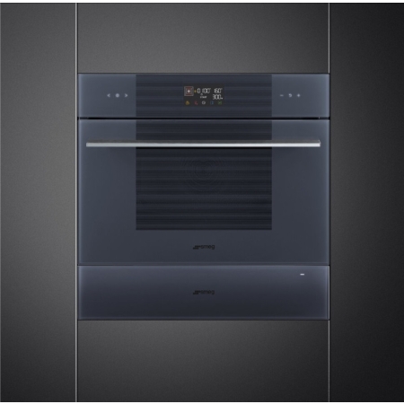 Компактный духовой шкаф с функцией СВЧ SMEG SO4102M1G