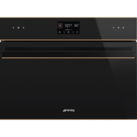 Компактный духовой шкаф с функцией СВЧ SMEG SO4602M1NR