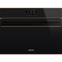 Компактный духовой шкаф с функцией пара SMEG SO4604S4PNR