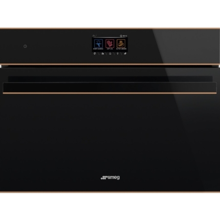 Компактный духовой шкаф с функцией пара SMEG SO4604S4PNR