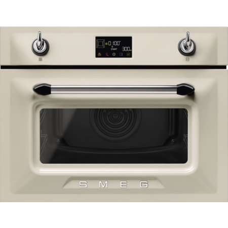 Компактный духовой шкаф с функцией СВЧ SMEG SO4902M1P