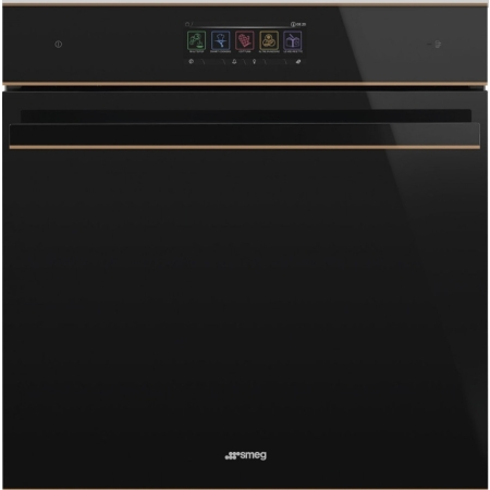Электрический духовой шкаф с функцией пара и СВЧ SMEG SO6606WAPNR