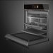 Электрический духовой шкаф с функцией пара и СВЧ SMEG SO6606WAPNR