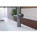 Смеситель 3 в 1 Paulmark GANYMEDE DIAMOND вороненая сталь