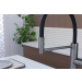 Смеситель 3 в 1 Paulmark GANYMEDE DIAMOND вороненая сталь