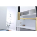 Смеситель 3 в 1 Paulmark GANYMEDE DIAMOND светлое золото