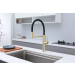 Смеситель 3 в 1 Paulmark GANYMEDE DIAMOND светлое золото