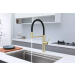 Смеситель 3 в 1 Paulmark GANYMEDE DIAMOND светлое золото