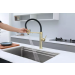Смеситель 3 в 1 Paulmark GANYMEDE DIAMOND светлое золото
