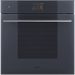 Электрический духовой шкаф с функцией пара и СВЧ SMEG SO6104APG