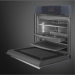Электрический духовой шкаф с функцией пара и СВЧ SMEG SO6104APG