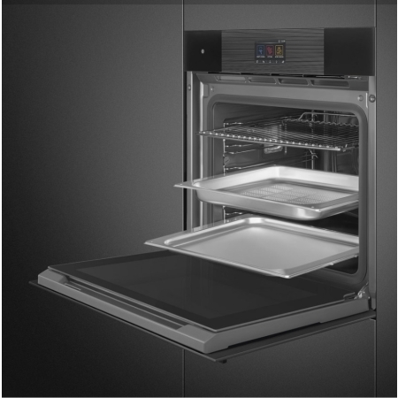 Электрический духовой шкаф с функцией пара SMEG SO6104S4PB3