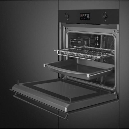Электрический духовой шкаф с функцией СВЧ SMEG SO6302M2N