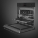 Электрический духовой шкаф с функцией СВЧ SMEG SO6302M2N