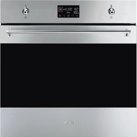 Электрический духовой шкаф с функцией СВЧ SMEG SO6302M2X