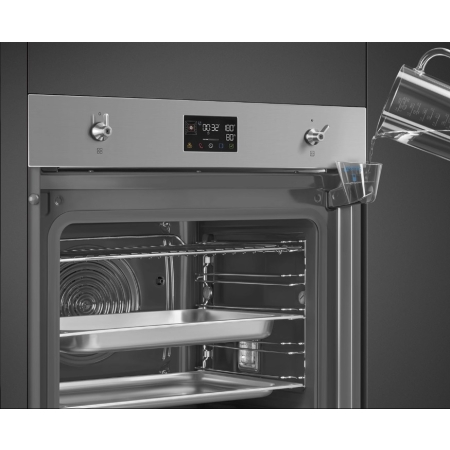 Электрический духовой шкаф с функцией пара SMEG SO6302S3PX