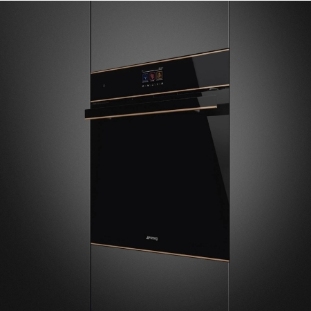 Электрический духовой шкаф с функцией пара SMEG SO6604S4PNR