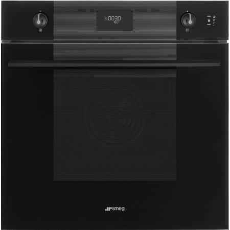 Электрический духовой шкаф с функцией пара и пиролиза SMEG SOP6101S2B3