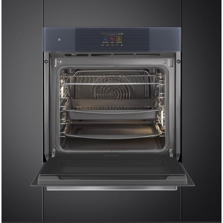 Электрический духовой шкаф с функцией пиролиза SMEG SOP6104TPG