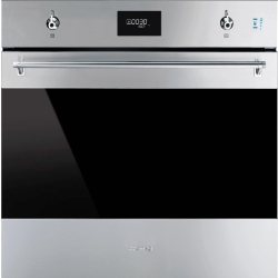Электрический духовой шкаф с функцией пара и пиролиза SMEG SOP6301S2X