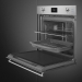 Электрический духовой шкаф с функцией пара и пиролиза SMEG SOP6301S2X