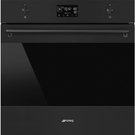 Электрический духовой шкаф с функцией пара и пиролиза SMEG SOP6302S2PN