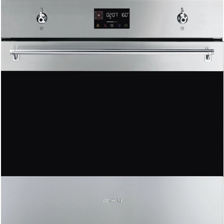 Электрический духовой шкаф с функцией пиролиза SMEG SOP6302TX