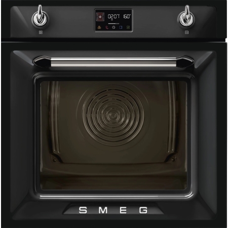 Электрический духовой шкаф с функцией пара и пиролиза SMEG SOP6902S2PN