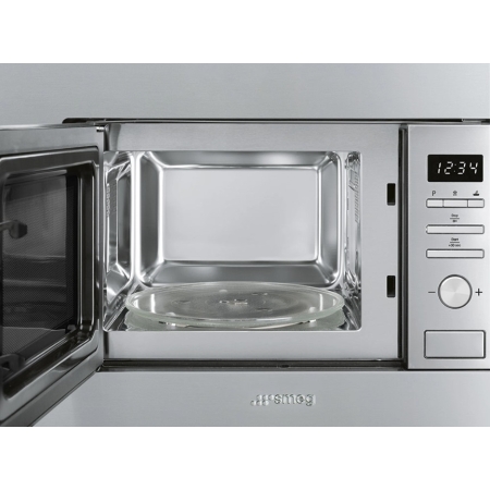 Встраиваемая микроволновая печь SMEG FMI020X