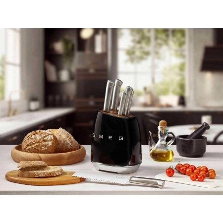 Комплект ножей SMEG KBSF02BL