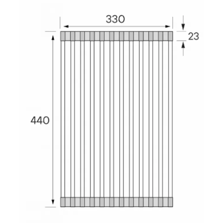 Ролл-мат для мойки PAULMARK EXTRA светлое золото