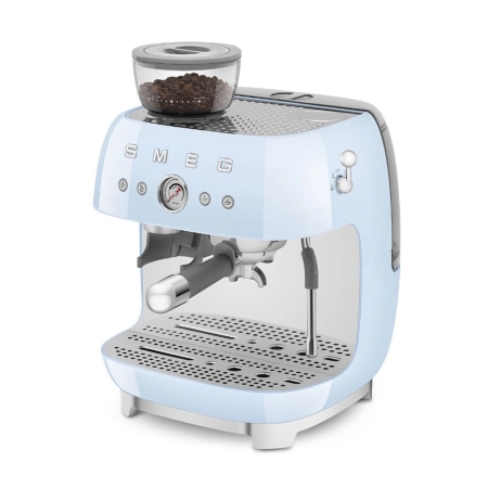 Кофемашина эспрессо со встроенной кофемолкой SMEG EGF03PBEU
