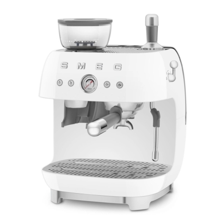 Кофемашина эспрессо со встроенной кофемолкой SMEG EGF03WHEU