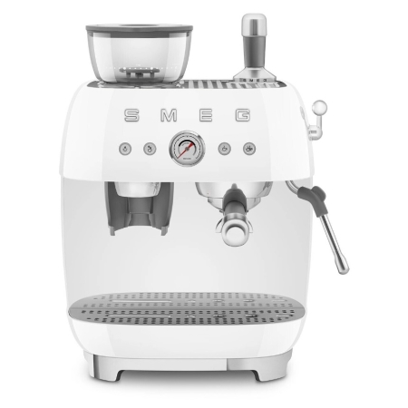 Кофемашина эспрессо со встроенной кофемолкой SMEG EGF03WHEU