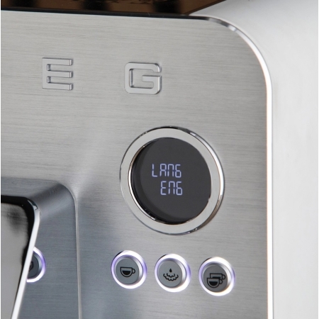 Кофемашина рожковая эспрессо SMEG EMC02WHMEU