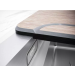 Мойка подстольный монтаж Paulmark NEXT-MULTI SINK54UNI брашированное золото