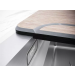 Мойка подстольный монтаж Paulmark NEXT-MULTI SINK54UNI брашированная сталь