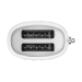 Тостер на 2 ломтика SMEG TSF01WHMEU