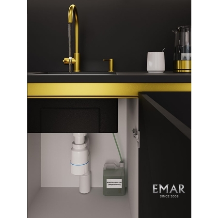 Дозатор под канистру EMAR ЕД-405D.PVD Matt Gold диаметр 30мм