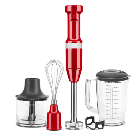 Погружной блендер KitchenAid красный 5KHBV83EER