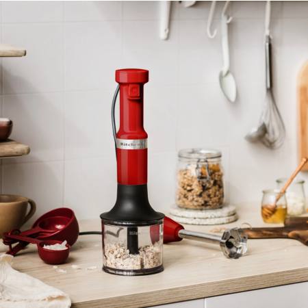 Погружной блендер KitchenAid красный 5KHBV83EER