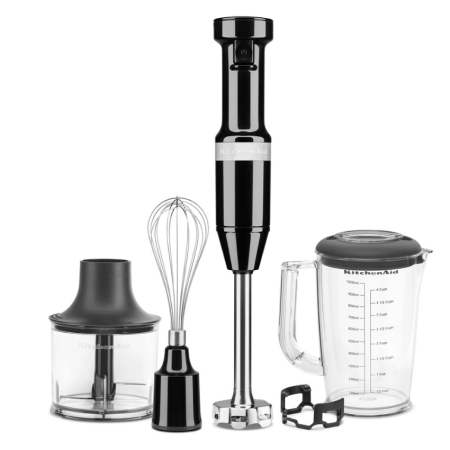 Погружной блендер KitchenAid черный 5KHBV83EOB