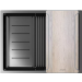 Мойка подстольный монтаж Paulmark NEXT-MULTI SINK 58UNI вороненная сталь