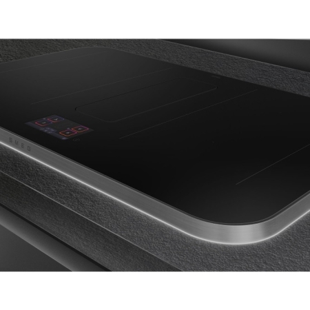 Индукционная варочная панель со встроенной вытяжкой SMEG HHSL7845X