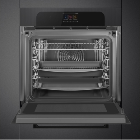 Электрический духовой шкаф с функцией пара и СВЧ SMEG SO6204APB