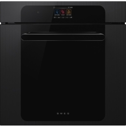 Электрический духовой шкаф с функцией пара и пиролиза SMEG SOP6204S2PB