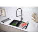 Мойка подстольный монтаж Paulmark NEXT-MULTI SINK 74 UNI вороненая сталь
