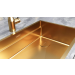 Мойка подстольный монтаж Paulmark NEXT-MULTI SINK 74 UNI брашированное золото